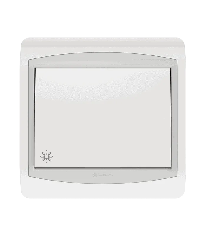 Poussoir à bascule non lumineux