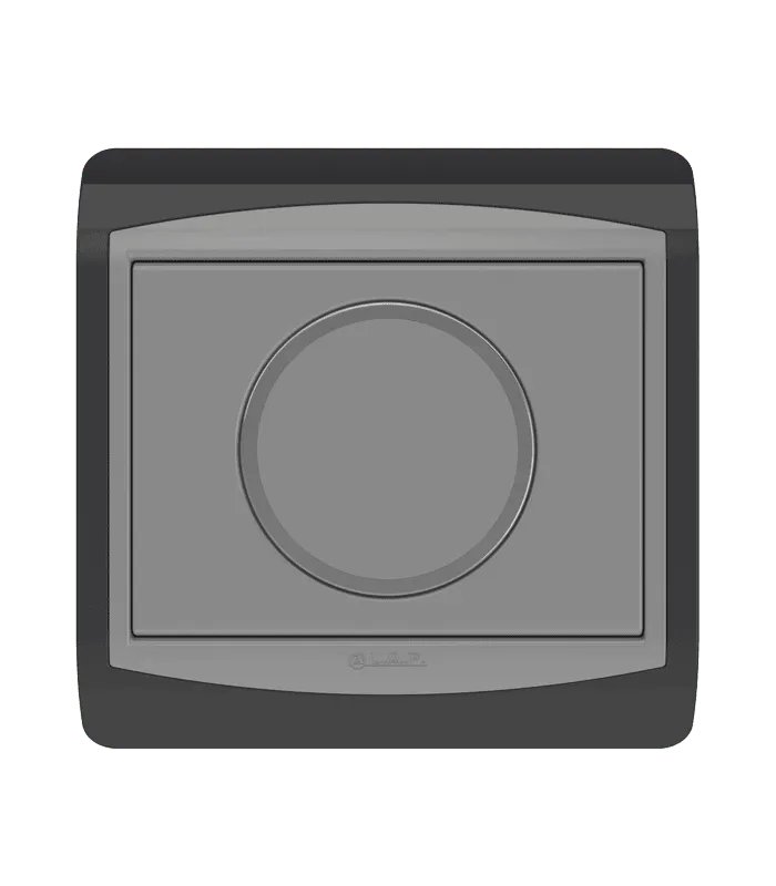 Poussoir rond non lumineux