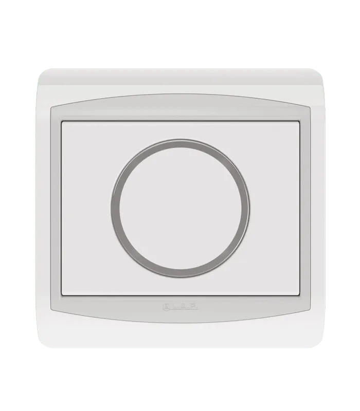 Poussoir rond non lumineux