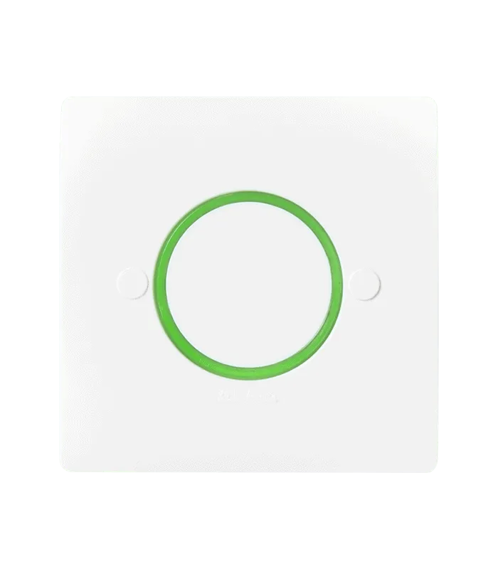 Poussoir rond lumineux LED