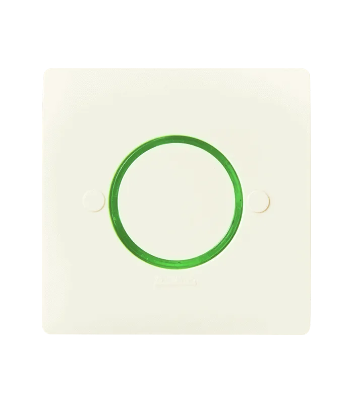 Poussoir rond lumineux LED