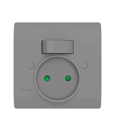 Interrupteur va et vient + Prise de courant 2P