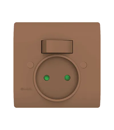 Interrupteur va et vient + Prise de courant 2P