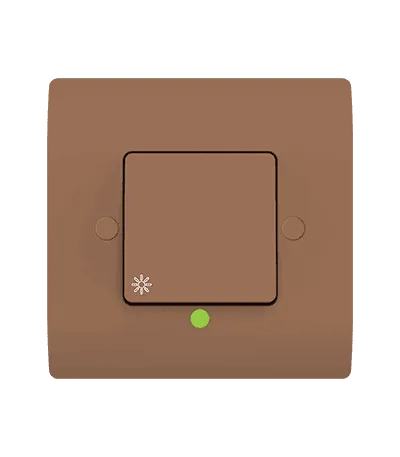 Poussoir à bascule lumineux LED