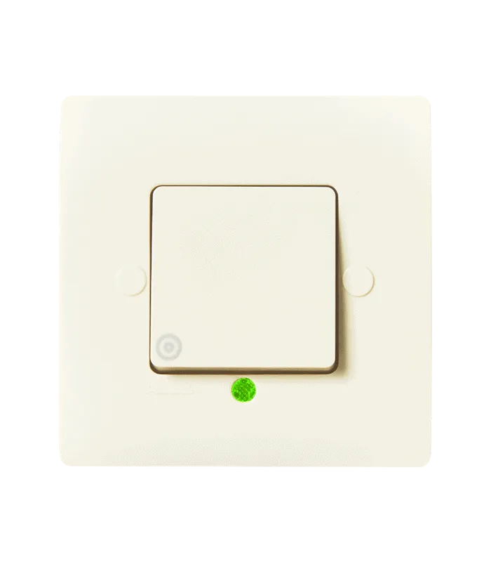 Poussoir à bascule lumineux LED