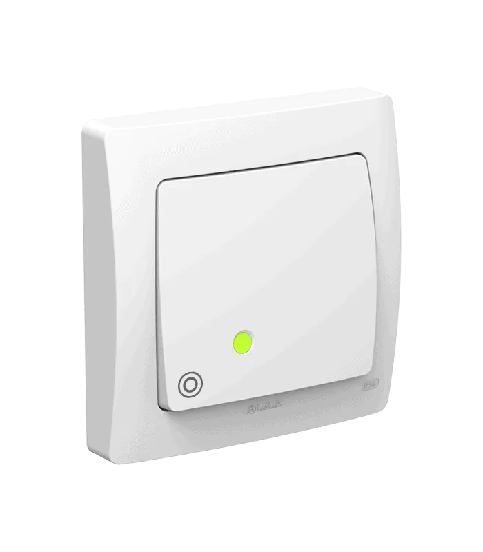 Poussoir à bascule lumineux LED