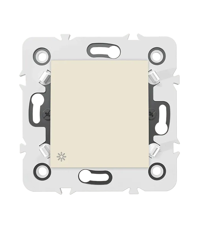 Poussoir à bascule non lumineux