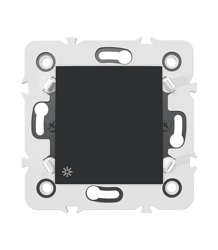 Poussoir à bascule non lumineux