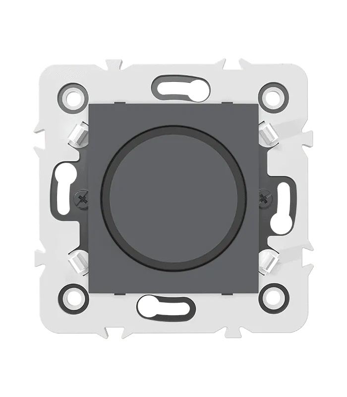 Poussoir rond non lumineux