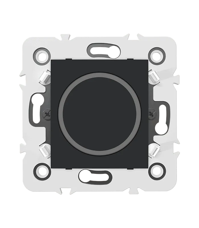 Poussoir rond non lumineux