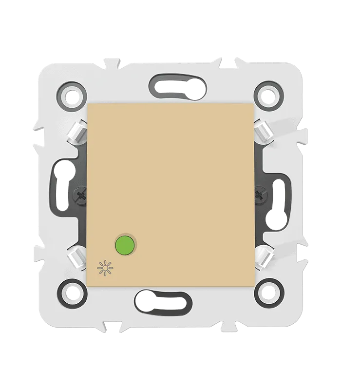 Poussoir à bascule lumineux LED
