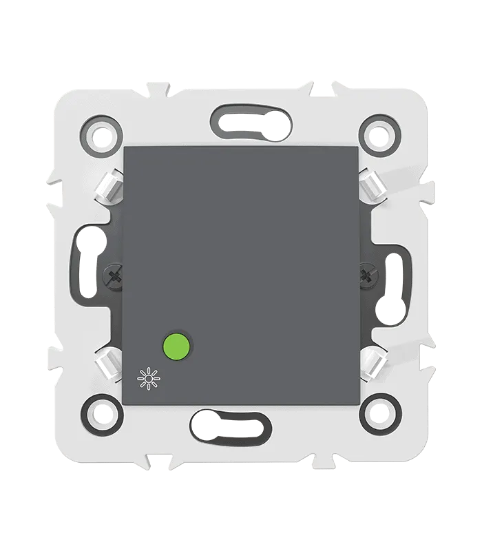 Poussoir à bascule lumineux LED