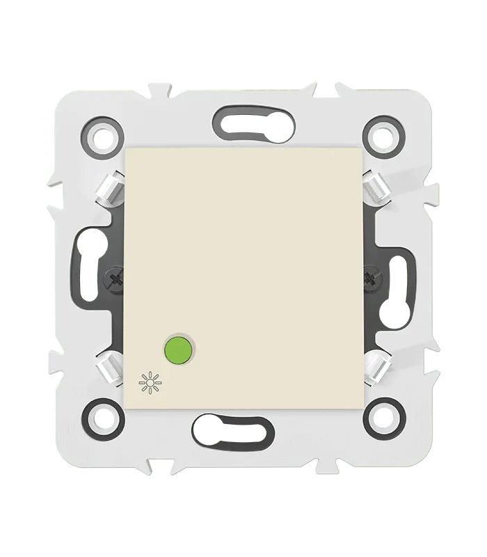 Poussoir à bascule lumineux LED