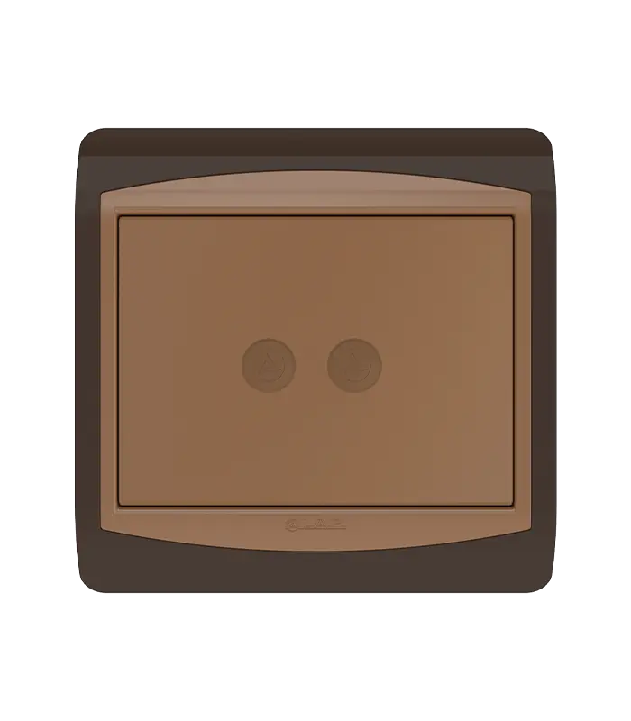 Sortie de fil double avec bouchon