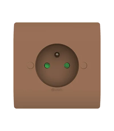 Prise de courant 2P + T