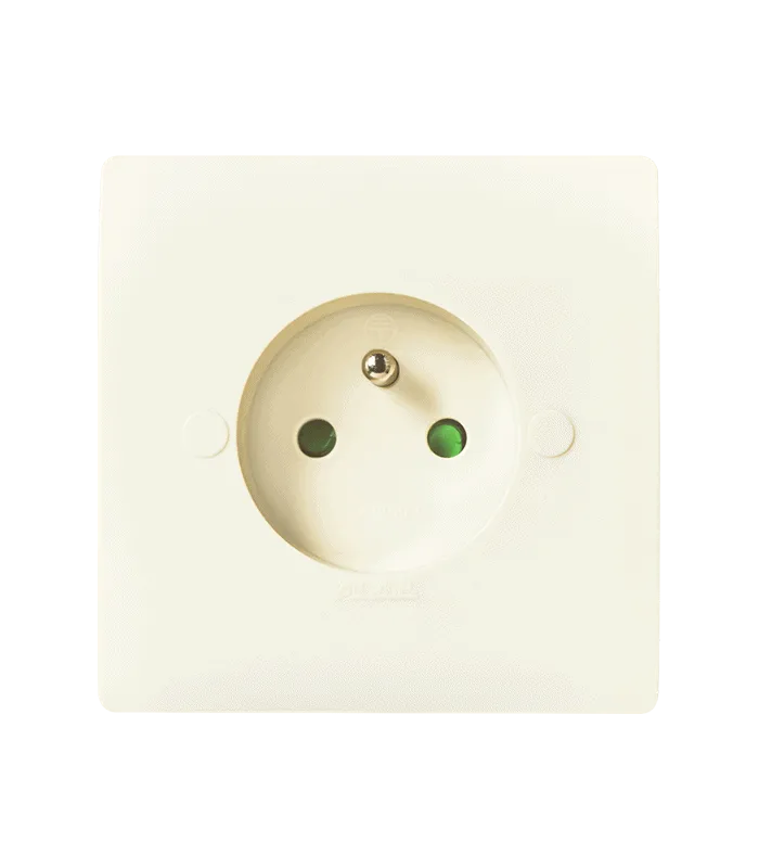Prise de courant 2P + T