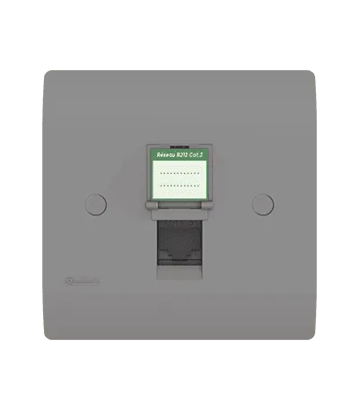 Prise RJ12 CAT.3 + obturateur