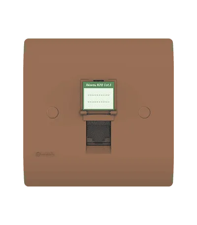 Prise RJ12 CAT.3 + obturateur