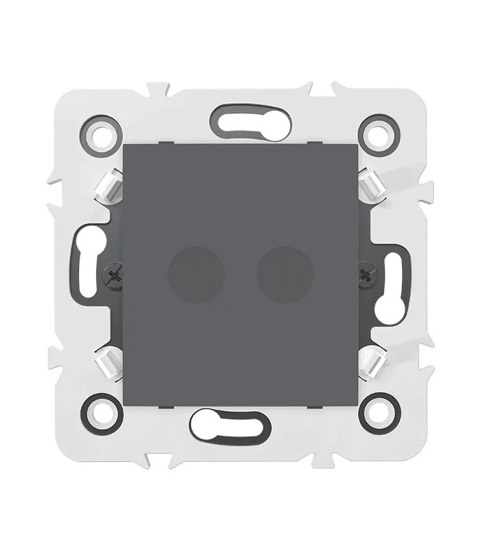 Sortie de fil double avec bouchon