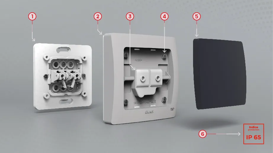 shema de la serie Aqua Encastré