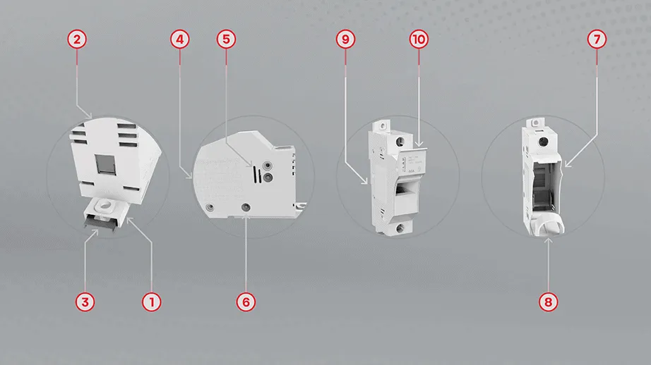 shema de la serie Modurail