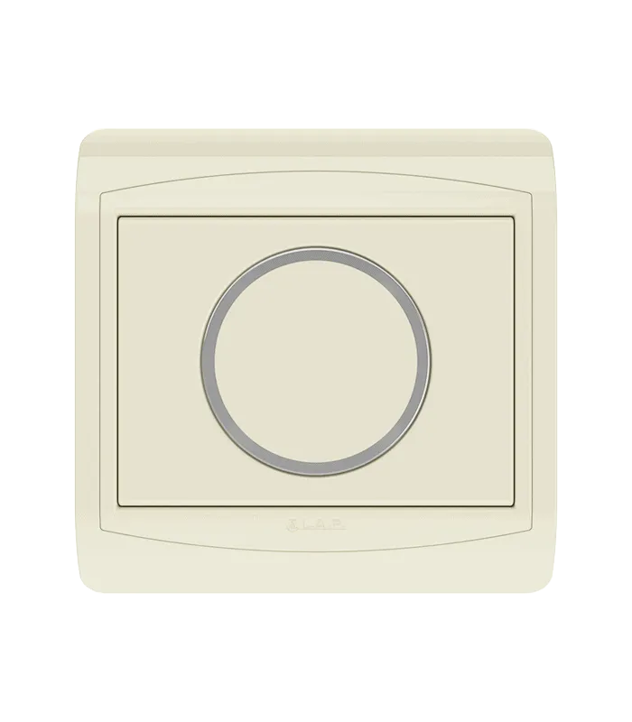 Poussoir rond non lumineux